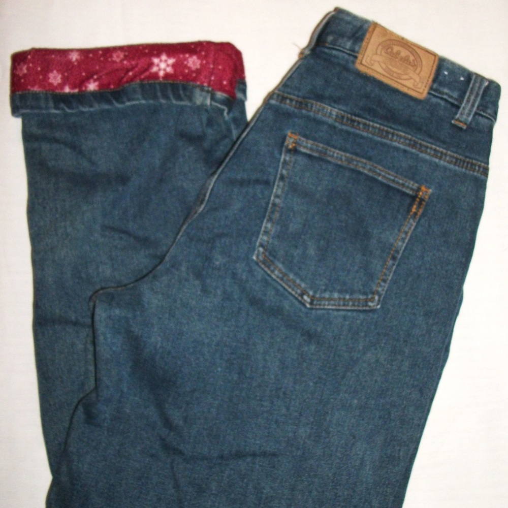G.W. Women's Cabela's Casual Lined Jeans 12 Tall